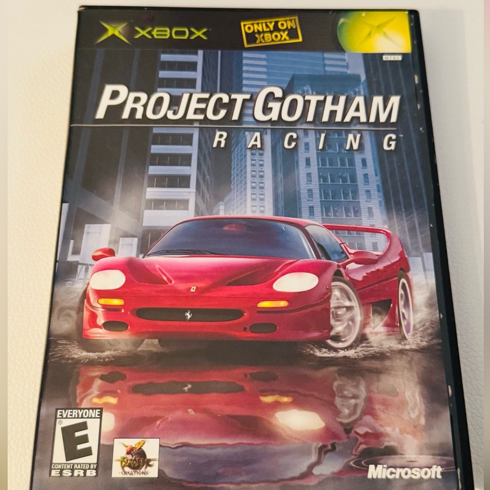 Xbox Project Gotham Racing Microsoft Video Game